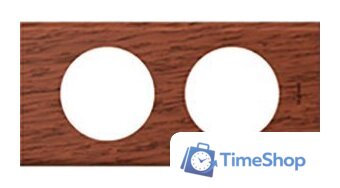 Рамка Legrand Celiane 2 поста (орех) - Изображение №1 — Интернет-магазин Time-Shop