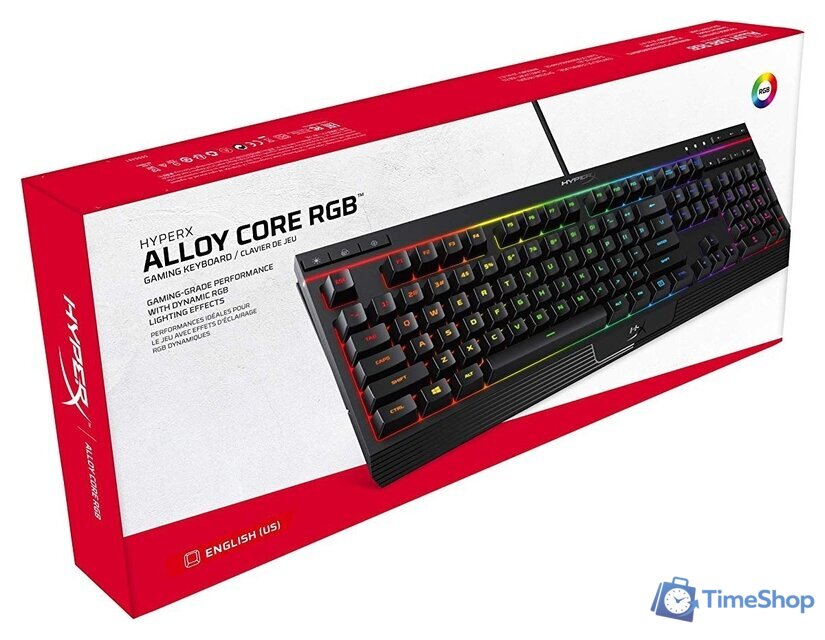 Клавиатура HyperX Alloy Core RGB - Изображение №6 — Интернет-магазин Time-Shop
