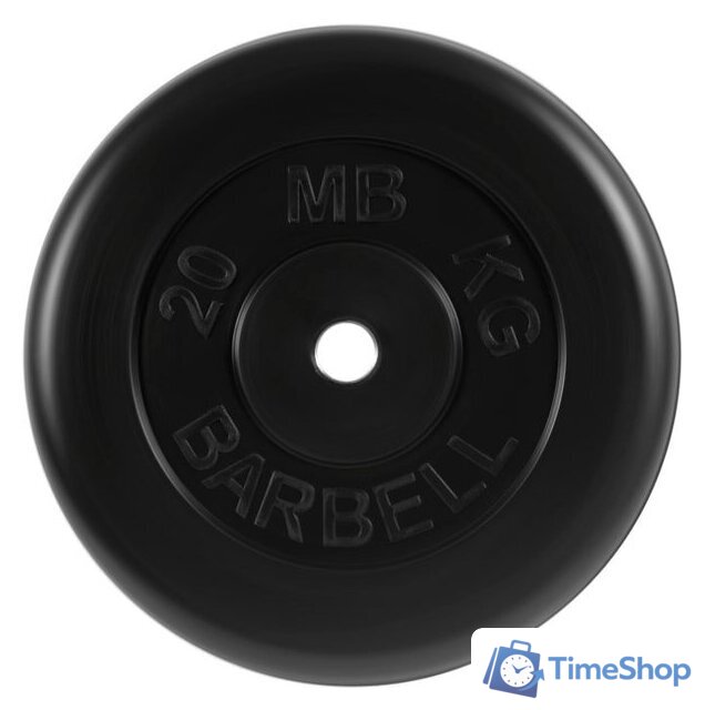 Диск MB Barbell Стандарт 26 мм (1x20 кг) - Изображение №1 — Интернет-магазин Time-Shop