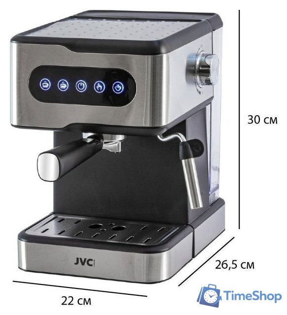 Рожковая кофеварка JVC JK-CF35 - Изображение №10 — Интернет-магазин Time-Shop