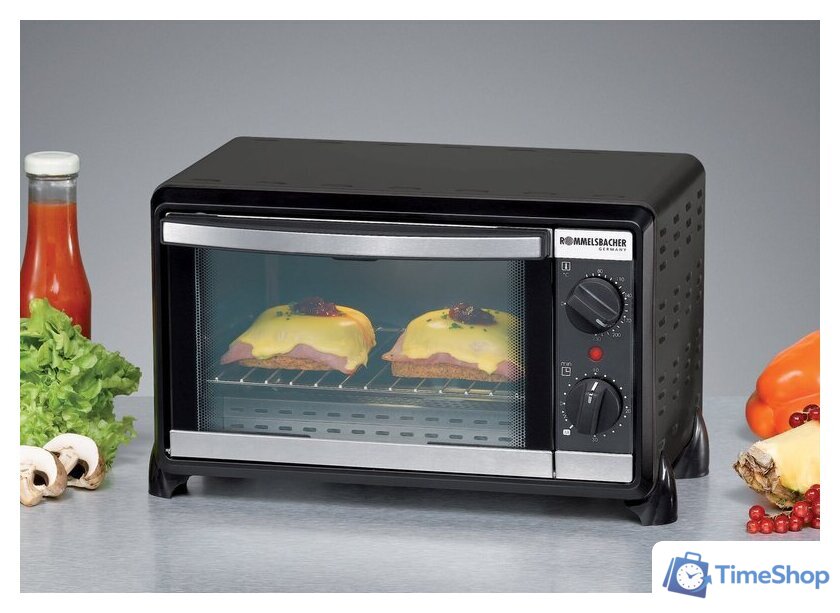 Мини-печь ROMMELSBACHER BG 950 - Изображение №4 — Интернет-магазин Time-Shop