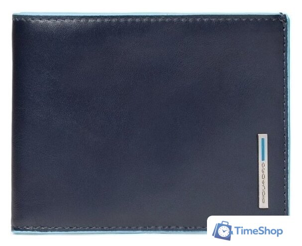 Кошелек Piquadro Blue Square PU1241B2R/BLU2 - Изображение №1 — Интернет-магазин Time-Shop