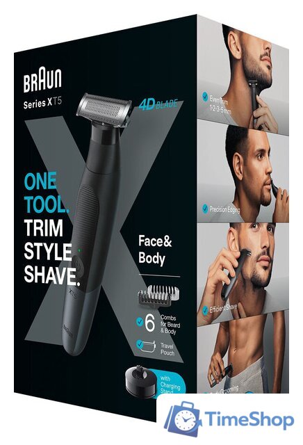Универсальный триммер Braun Series X XT5300 - Изображение №8 — Интернет-магазин Time-Shop