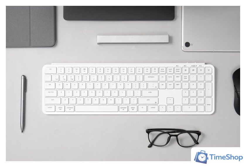 Клавиатура Keychron B6 Pro B6P-K8-RU (белый) - Изображение №5 — Интернет-магазин Time-Shop