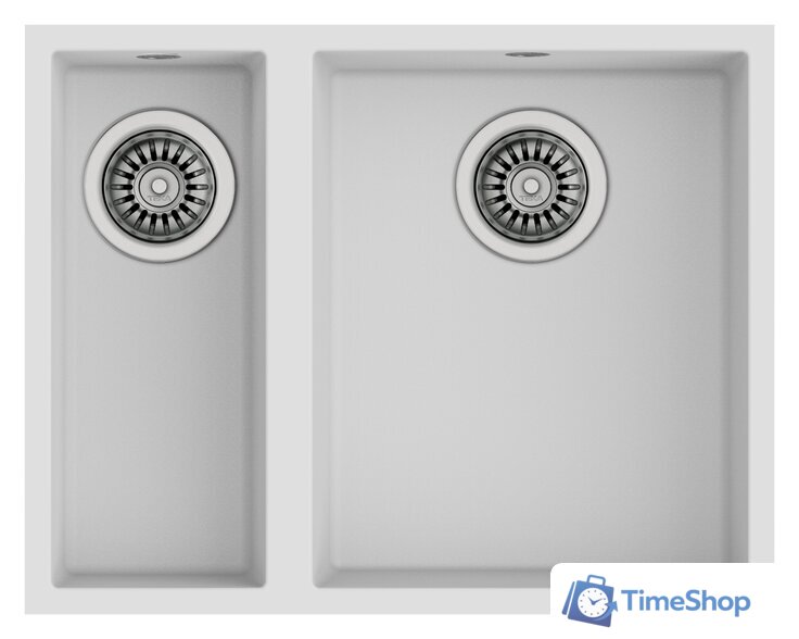 Кухонная мойка TEKA Square 2B 560 TG (арктик белый) - Изображение №1 — Интернет-магазин Time-Shop