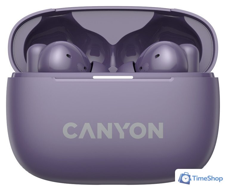 Наушники Canyon OnGo 10 ANC TWS-10 (фиолетовый) - Изображение №1 — Интернет-магазин Time-Shop