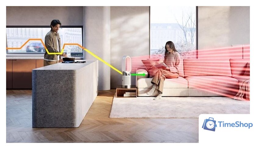 Климатический комплекс Dyson Purifier Hot+Cool HP1 - Изображение №6 — Интернет-магазин Time-Shop