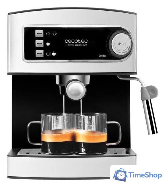 Рожковая кофеварка Cecotec Power Espresso 20 - Изображение №3 — Интернет-магазин Time-Shop