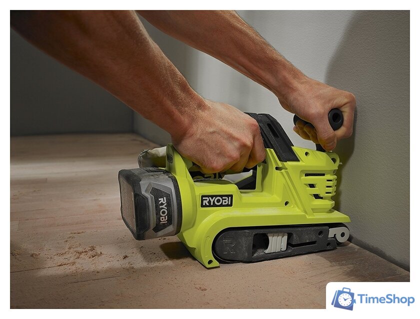 Ленточная шлифмашина Ryobi R18BS-0 5133002916 (без АКБ) - Изображение №4 — Интернет-магазин Time-Shop