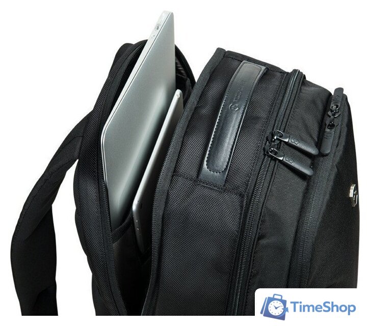 Городской рюкзак Victorinox Altmont Professional Essential Laptop 15 602154 (черный) - Изображение №4 — Интернет-магазин Time-Shop