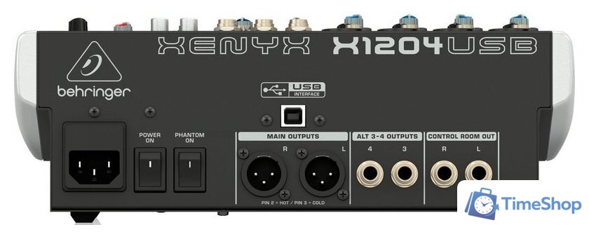 Микшерный пульт Behringer Xenyx X1204USB - Изображение №4 — Интернет-магазин Time-Shop
