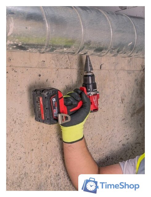 Дрель-шуруповерт Milwaukee M18 M18BLDDRC-402C 4933492834 (с 2-мя АКБ 4 Ач, кейс) - Изображение №12 — Интернет-магазин Time-Shop