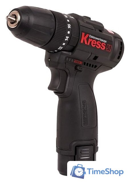 Ударная дрель-шуруповерт Kress KU362.2 (с 2-мя АКБ, сумка) - Изображение №3 — Интернет-магазин Time-Shop