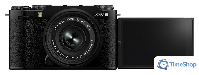 Фотоаппарат Fujifilm X-M5 Body 15-45mm (черный) - Изображение №14 — Интернет-магазин Time-Shop