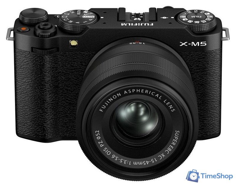Фотоаппарат Fujifilm X-M5 Body 15-45mm (черный) - Изображение №13 — Интернет-магазин Time-Shop