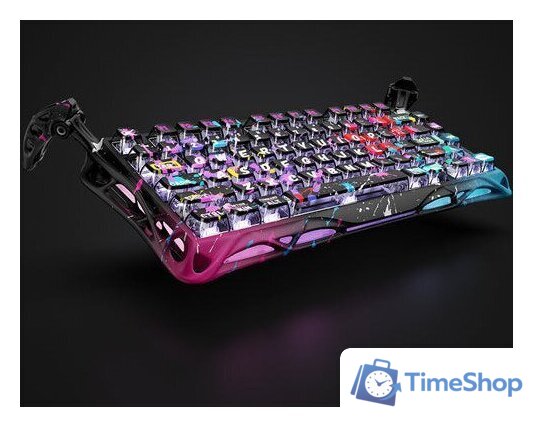 Клавиатура Gravastar Mercury V75 Pro Special Edition Neon Graffiti (GravaStar x Gateron Magnetic Jade Pro) - Изображение №9 — Интернет-магазин Time-Shop