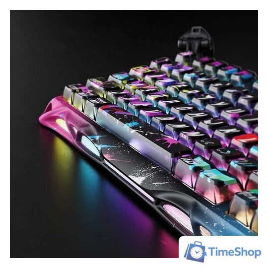 Клавиатура Gravastar Mercury V75 Pro Special Edition Neon Graffiti (GravaStar x Gateron Magnetic Jade Pro) - Изображение №8 — Интернет-магазин Time-Shop