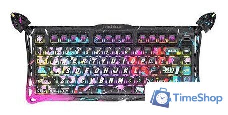 Клавиатура Gravastar Mercury V75 Pro Special Edition Neon Graffiti (GravaStar x Gateron Magnetic Jade Pro) - Изображение №1 — Интернет-магазин Time-Shop
