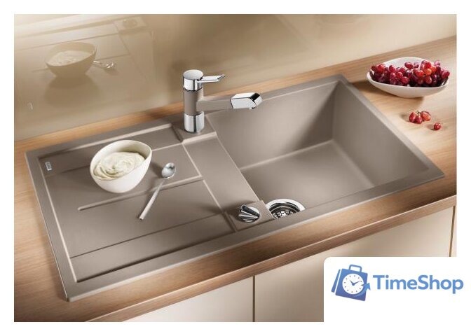 Кухонная мойка Blanco Metra 5 S (серый беж) [517348] - Изображение №4 — Интернет-магазин Time-Shop