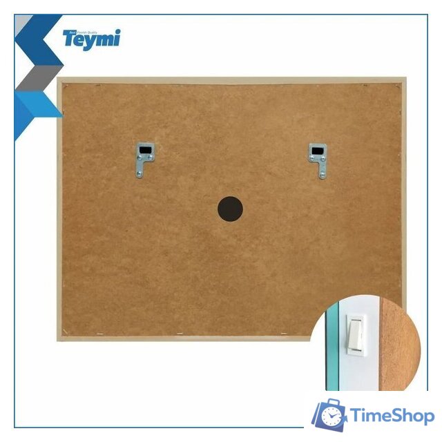  Teymi Зеркало Hanna 70x50 T20250 (подсветка) - Изображение №6 — Интернет-магазин Time-Shop