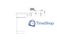 Кухонная мойка Blanco Supra 400-IF/A R12 526352 - Изображение №5 — Интернет-магазин Time-Shop