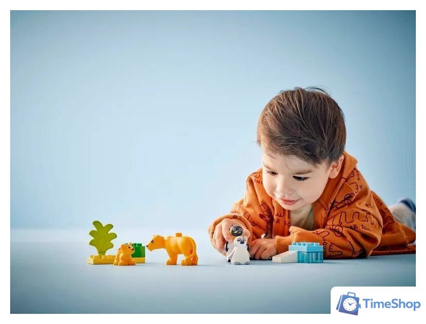 Конструктор LEGO Duplo Семейства диких животных: Пингвины и Львы 10442 - Изображение №7 — Интернет-магазин Time-Shop