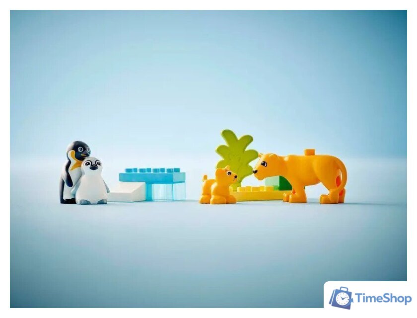 Конструктор LEGO Duplo Семейства диких животных: Пингвины и Львы 10442 - Изображение №9 — Интернет-магазин Time-Shop