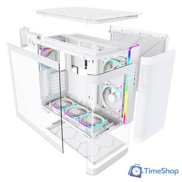 Корпус Montech King 95 Pro (белый) - Изображение №4 — Интернет-магазин Time-Shop