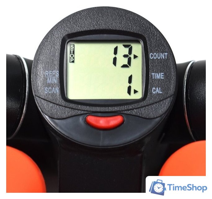 Поворотный степпер Calviano 101 (оранжевый) - Изображение №8 — Интернет-магазин Time-Shop