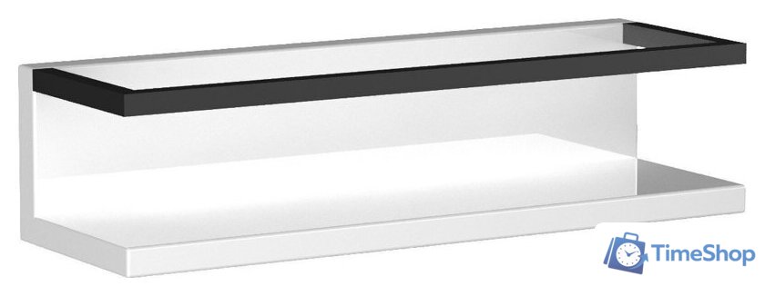  Lauter Полка Lea с рейлингом (белый глянец) - Изображение №4 — Интернет-магазин Time-Shop