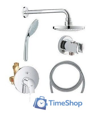 Душевая система  Grohe Eurosmart [124440] - Изображение №1 — Интернет-магазин Time-Shop