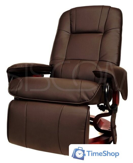 Массажное кресло Calviano 1583 (коричневый) - Изображение №9 — Интернет-магазин Time-Shop