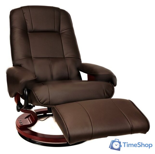 Массажное кресло Calviano 1583 (коричневый) - Изображение №1 — Интернет-магазин Time-Shop