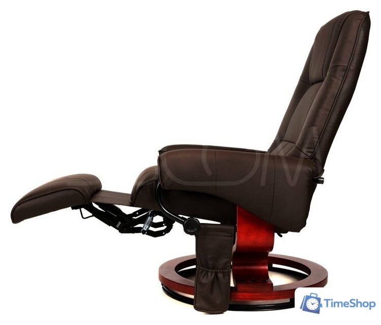 Массажное кресло Calviano 1583 (коричневый) - Изображение №6 — Интернет-магазин Time-Shop