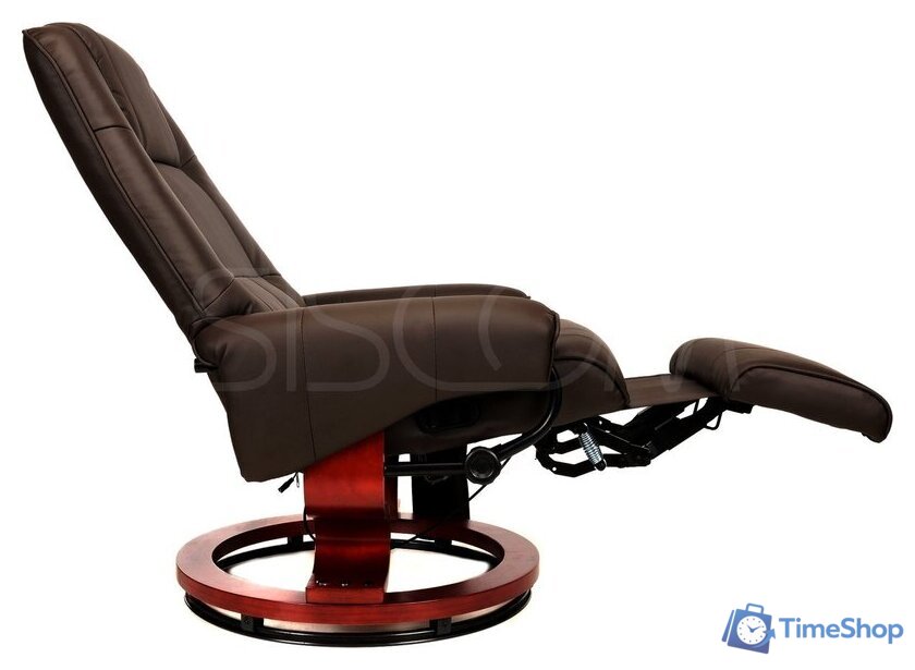Массажное кресло Calviano 1583 (коричневый) - Изображение №4 — Интернет-магазин Time-Shop