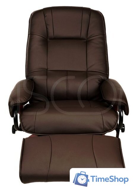 Массажное кресло Calviano 1583 (коричневый) - Изображение №3 — Интернет-магазин Time-Shop