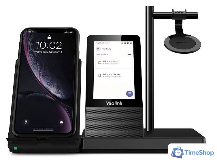 Офисная гарнитура Yealink WH66 Mono Teams - Изображение №4 — Интернет-магазин Time-Shop