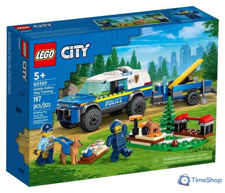 Конструктор LEGO City 60369 Дрессировка собак мобильной полиции - Изображение №1 — Интернет-магазин Time-Shop