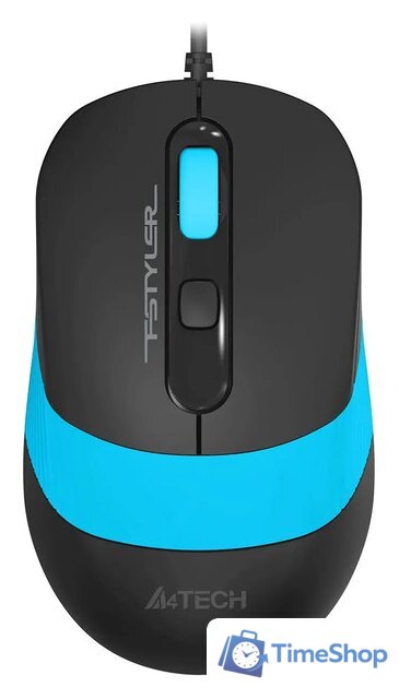 Мышь A4Tech Fstyler FM10S (голубой/черный) - Изображение №1 — Интернет-магазин Time-Shop