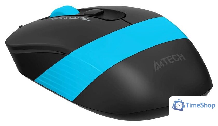 Мышь A4Tech Fstyler FM10S (голубой/черный) - Изображение №6 — Интернет-магазин Time-Shop