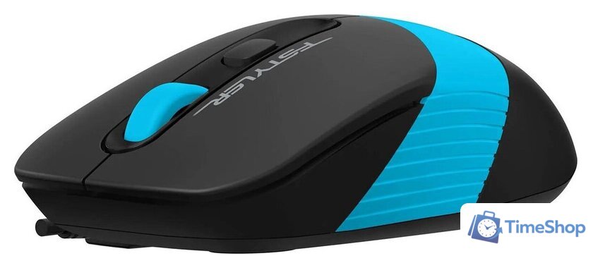 Мышь A4Tech Fstyler FM10S (голубой/черный) - Изображение №3 — Интернет-магазин Time-Shop