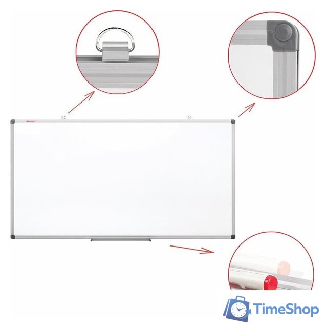 Магнитно-маркерная доска BRAUBERG Extra 237559 - Изображение №3 — Интернет-магазин Time-Shop