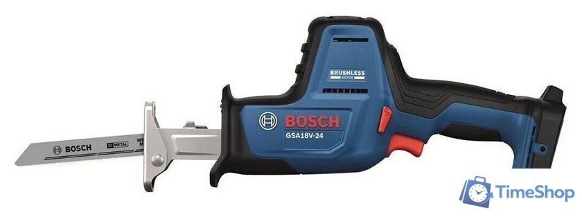Сабельная пила Bosch GSA 18V-24 Professional 06016A5100 (без АКБ) - Изображение №1 — Интернет-магазин Time-Shop