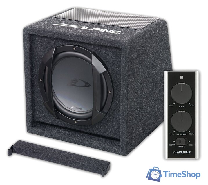 Корпусной активный сабвуфер Alpine SWE-815 - Изображение №1 — Интернет-магазин Time-Shop
