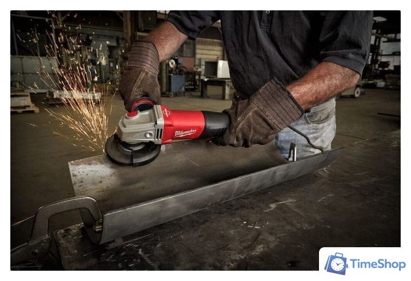 Угловая шлифмашина Milwaukee AGV13-125XSPDEB 4933464998 - Изображение №13 — Интернет-магазин Time-Shop