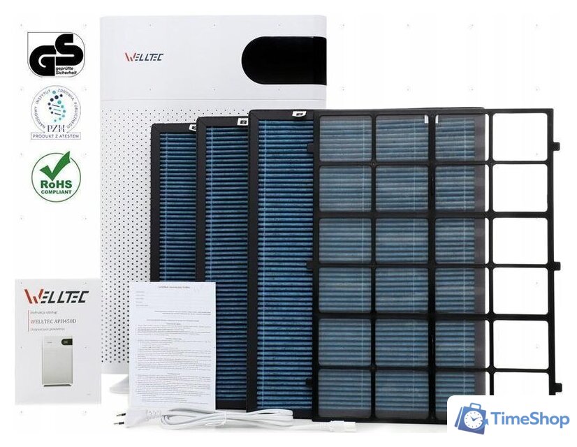 Очиститель воздуха Welltec APH450D - Изображение №2 — Интернет-магазин Time-Shop