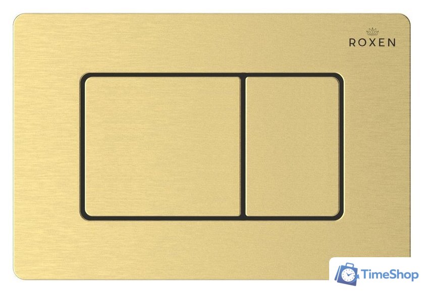 Унитаз подвесной Roxen Cube bidet в комплекте с инсталляцией StounFix Dual Fresh 6 в 1 968472 (кнопка: брашированное золото) - Изображение №12 — Интернет-магазин Time-Shop