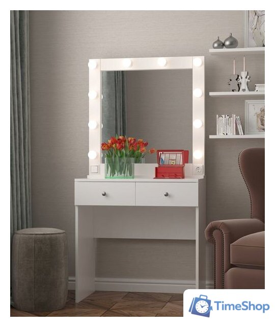 Туалетный столик с зеркалом Мир Мебели SV-14 - Изображение №1 — Интернет-магазин Time-Shop