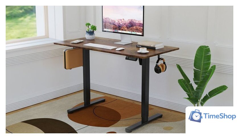 Стол с регулировкой высоты Ritmix TBL-1202 (античный дуб) - Изображение №5 — Интернет-магазин Time-Shop