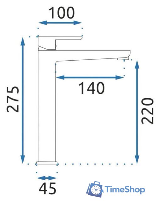 Смеситель Rea Orix B8467 (черный) - Изображение №5 — Интернет-магазин Time-Shop